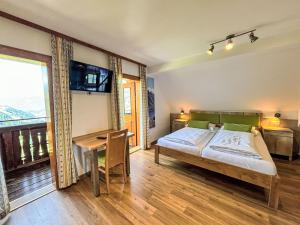 Postel nebo postele na pokoji v ubytování Apartment Grimming by Interhome