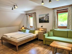 Posezení v ubytování Apartment Grimming by Interhome