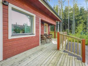 Balkón nebo terasa v ubytování Holiday Home Villa ankkuri by Interhome