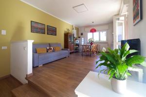Posezení v ubytování Maison Rouge