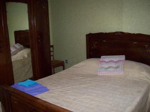 Postel nebo postele na pokoji v ubytování chambre d hotes les jonquilles