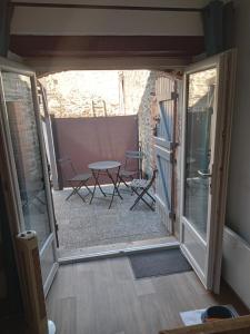 Balkón nebo terasa v ubytování Coté Bouble Chantelle 03140