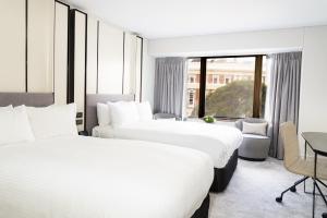 Cama ou camas em um quarto em InterContinental Wellington by IHG