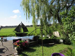 Zahrada ubytování B&B-Edam