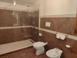 Koupelna v ubytování Cuile Casari