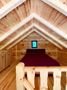 Ένα ή περισσότερα κρεβάτια σε δωμάτιο στο Kolasin Home Maja