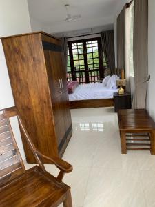 Letto o letti in una camera di Galkaduwa360 Villa