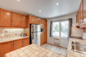 Dapur atau dapur kecil di Unité 35 - Ski-in Ski-out +13 gambar