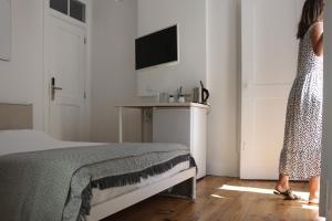 Postel nebo postele na pokoji v ubytování Casa Napperon