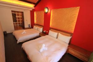 Letto o letti in una camera di Ubud Villa