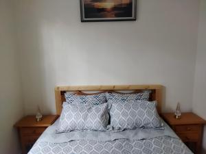 Postel nebo postele na pokoji v ubytování Charme de Safi entre Océan et Héritage