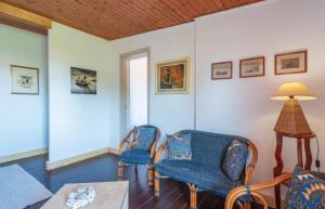 Гостиная зона в Villa con piscina al mare