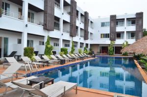 an image of a swimming pool at a hotel at Lanta Sport Resort in Ko Lanta