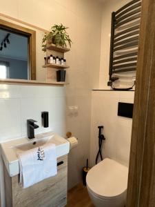 Ένα μπάνιο στο LTS RENT Luxury & Comfortable Residence Letnica +14 φωτογραφίες