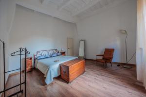 Postel nebo postele na pokoji v ubytování La casa della zia