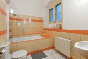 Kúpeľňa v ubytovaní U Kapra Apartments