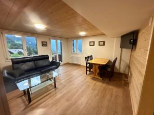 Posezení v ubytování Chalet Luegistal