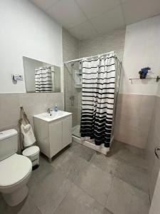 A bathroom at Bécquer 3
