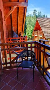 Balkón alebo terasa v ubytovaní Uroczy Penthouse