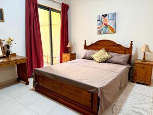 Llit o llits en una habitació de Holiday Apartment in Marsaskala