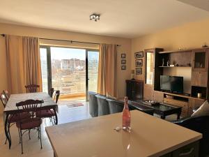 Posezení v ubytování Holiday Apartment in Marsaskala