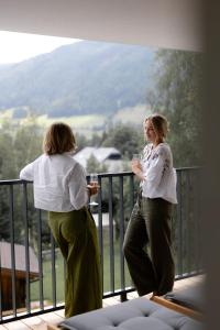 Balkón alebo terasa v ubytovaní Chalet Lungau-View - Ferienhaus mit Aussicht