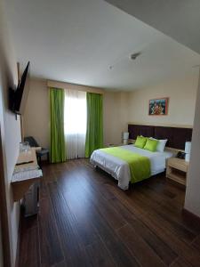 Postel nebo postele na pokoji v ubytování Hotel Puerto Limón CR
