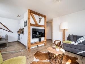 TV a/nebo společenská místnost v ubytování Sonnen Lodge Kaprun
