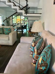 Posezení v ubytování Cancun-Soho