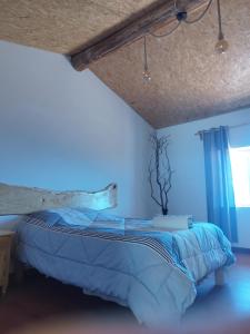 Postel nebo postele na pokoji v ubytování Mirador Willcacocha lodge - Glamping - Camping