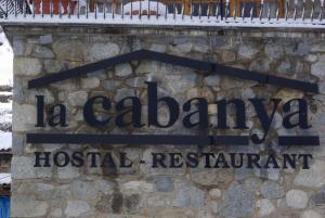 Certifikát, hodnocení, plakát nebo jiný dokument vystavený v ubytování Hostal La Cabanya