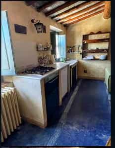 Kuchyň nebo kuchyňský kout v ubytování Poggio Alla Pieve Relais