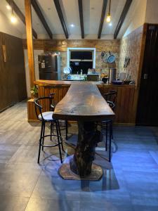 Dapur atau dapur kecil di Los Diamantes