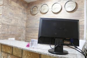 TV a/nebo společenská místnost v ubytování Hotel Ultra Star