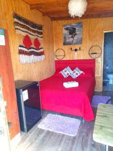 Posezení v ubytování Hostal Newen