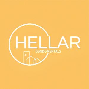 a logo for a real estate company at HELLAR Condo Rentals in Bacolod