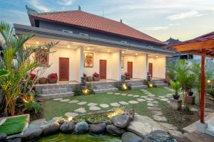 Zahrada ubytování Junna House Ubud by Prasi