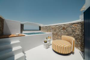 Uma varanda ou terraço em Croco Mykonos