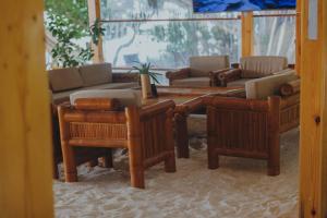 Istumisnurk majutusasutuses Ecoboo Maldives