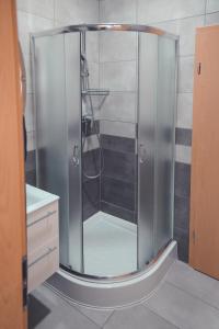 Ένα μπάνιο στο Apartments & rooms Ksenya