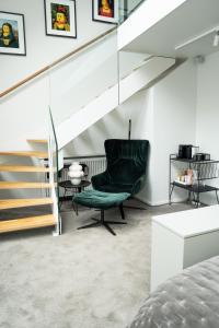 Posezení v ubytování Boutique Hotel Herman K