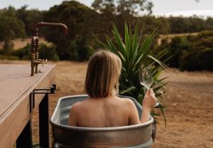 Tetamu yang menginap di Edith the Tiny Cabin in Busselton