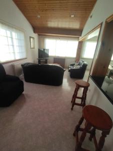 Et opholdsområde på Alojamiento caral