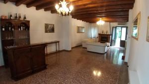 Posezení v ubytování B&B Villa Trotter