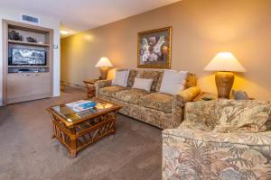 Posezení v ubytování Kihei Beach Resort 408