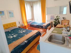 Letto o letti in una camera di Vila Sentić