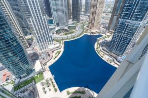 Bilde i galleriet til Mesmerizing studio sleeps 2 in Dubai JLT i Dubai