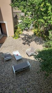 Zahrada ubytování Le Mazet