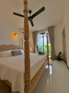 Postel nebo postele na pokoji v ubytování Villa Vikasa Colombo