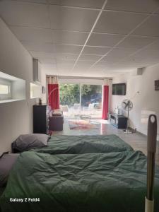 Postel nebo postele na pokoji v ubytování Le Mazet